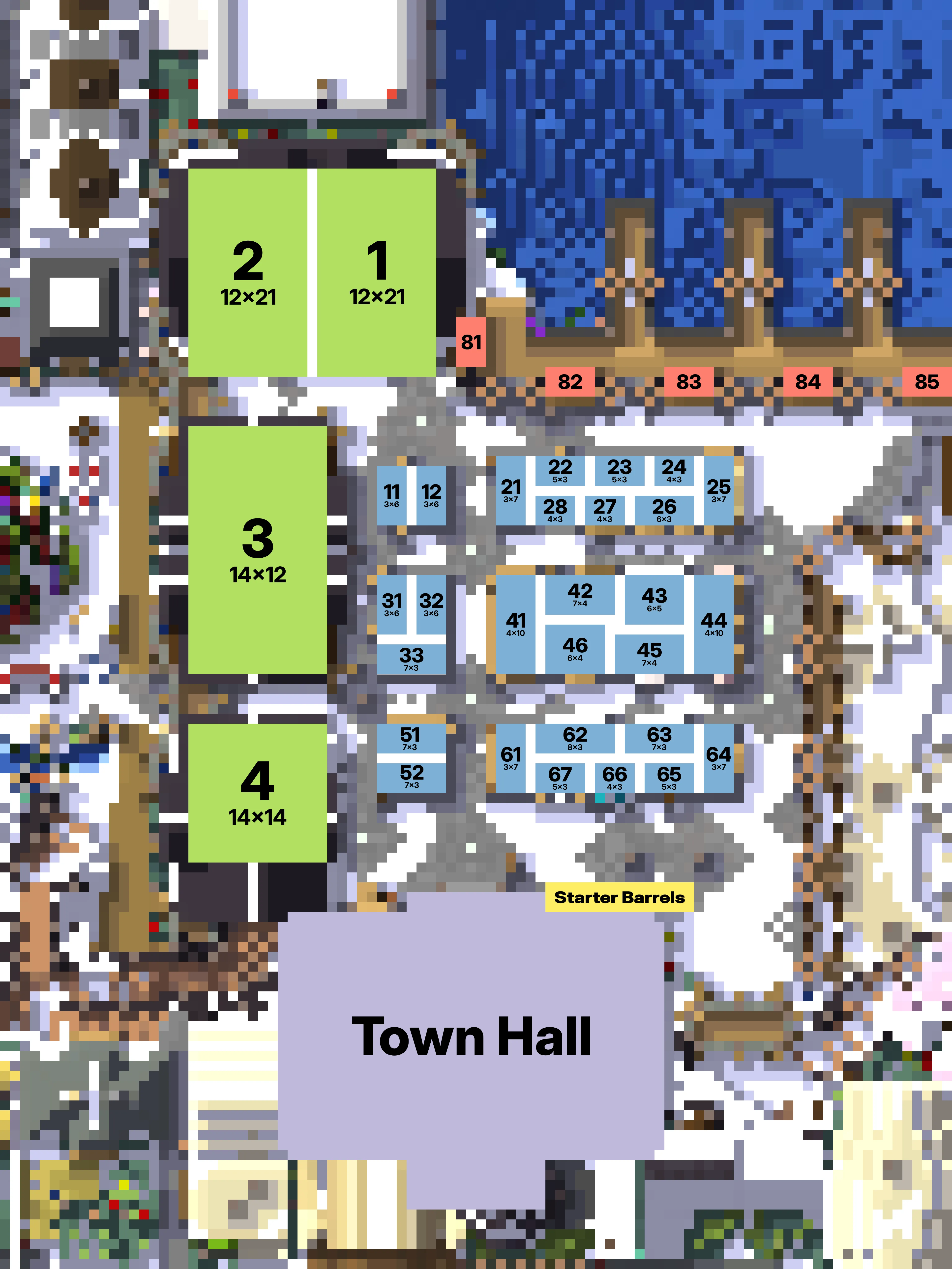 Map of Market Square