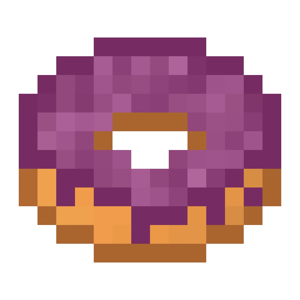 blueberry doughnut