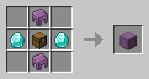image of New shulkerbox crafting recipe